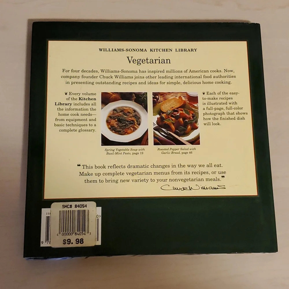 Williams-Sonoma Kitchen Library Vegetarian
